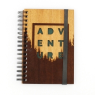 Adventure Journal - closed with rubber strap