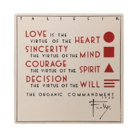 Frank Lloyd Wright Commandment Trivet