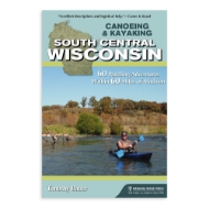 Canoeing and Kayaking book cover featuring man in canoe on water